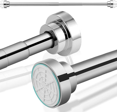 Bluelander Tubo para Cortina de Baño Ajustable en Acero Inoxidable