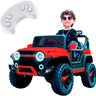 Bluelander Carro Eléctrico Jeep para Niño/Niña con Control Remoto y Luces LED