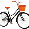 Bluelander Bicicleta Urbana Rodada 26, Acero, con Canasta
