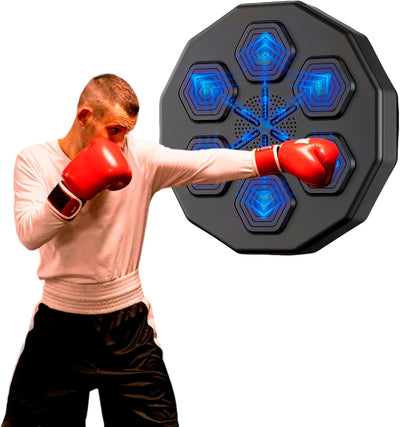 Bluelander Máquina de Boxeo Musical Inteligente, Recargable y Portátil