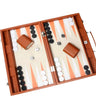 Backgammon Profesional Hanylish de Cuero Sintético con Estuche