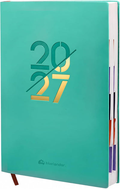 Agenda 2027 A5 Planificador Diario Semanal y Mensual
