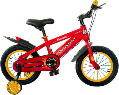 Bluelander Bicicleta Infantil Rodada 14 - Con Ruedas de Entrenamiento 3-5 Años