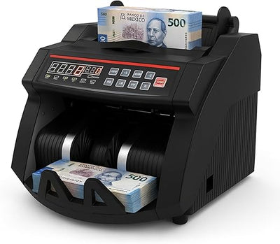 Bluelander Contadora de Billetes con Detector de Billetes Falsos - Profesional y Rápida