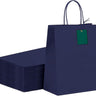 Bluelander Kit de Bolsas de Papel Kraft 27×21×11 cm, Resistentes para Regalos y Almacenaje