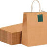 Bluelander Kit de Bolsas de Papel Kraft 27×21×11 cm, Resistentes para Regalos y Almacenaje