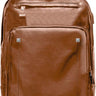 Bluelander Mochila Antirrobo Impermeable de Cuero Sintético con Puerto USB, Ideal para Laptop, Viajes y Oficina