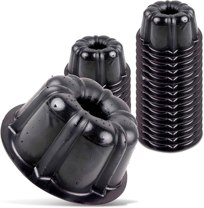 Bluelander Set 25/50 Mini Moldes CPET 180 ml | Reutilizables hasta 220 °C