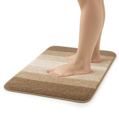 Bluelander Tapete Baño 48x78cm - Microfibra Antideslizante Absorbente 1.8cm