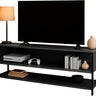 Bluelander Mueble para TV de 50 Pulgadas (120 * 30 * 62 cm), Mueble para TV, Estante Organizador de 3 Niveles, Ideal para Entretenimiento en TV
