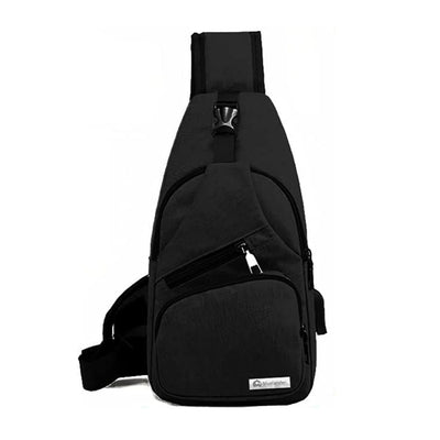 Bluelander Mochila Cruzada Antirrobo, Impermeable, USB, Bandolera