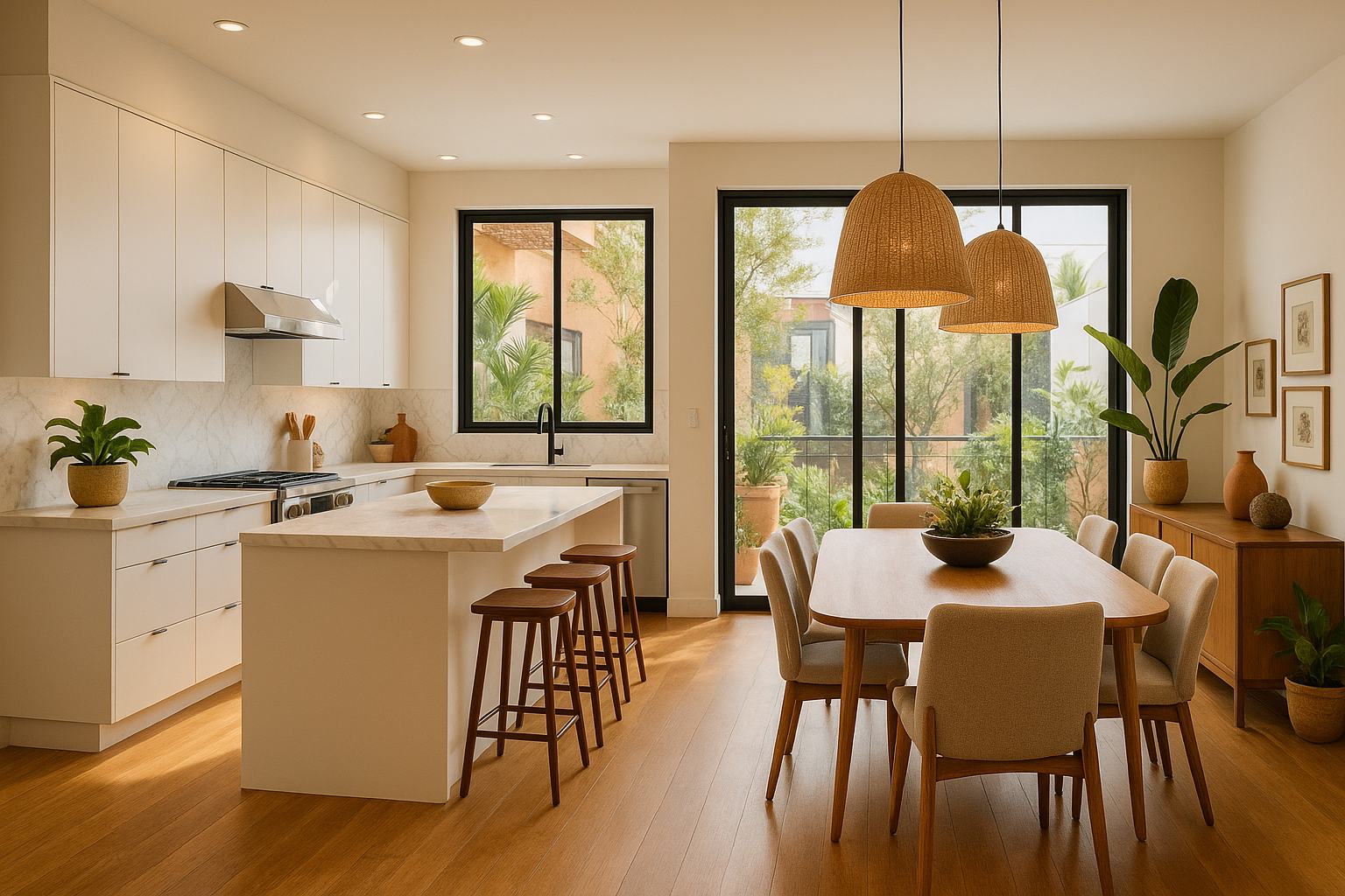 Cocina y Comedor