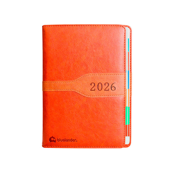 Bluelander Agenda 2026 A5 - Planificador Diario Semanal Mensual