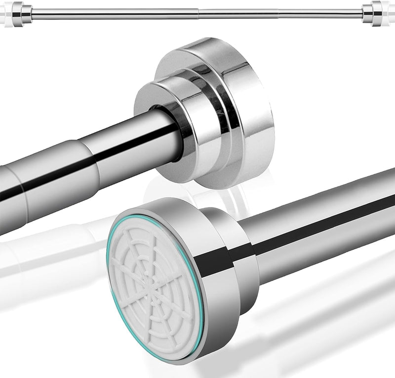 Bluelander Tubo para Cortina de Baño Ajustable en Acero Inoxidable