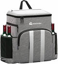 Bluelander Lonchera Térmica Aislada, Mochila Lonchera Portatil, Gran Tamaño 43x32x22 cm, Aislamiento Térmico, Grande Capacidad de 27 L, Mantiene Alimentos Fríos o Calientes por Más de 12 Horas