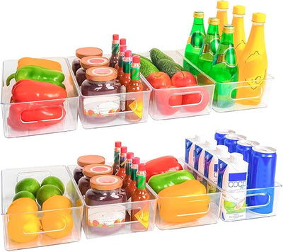 Set de 8 Organizadores de Refrigerador. Bluelander