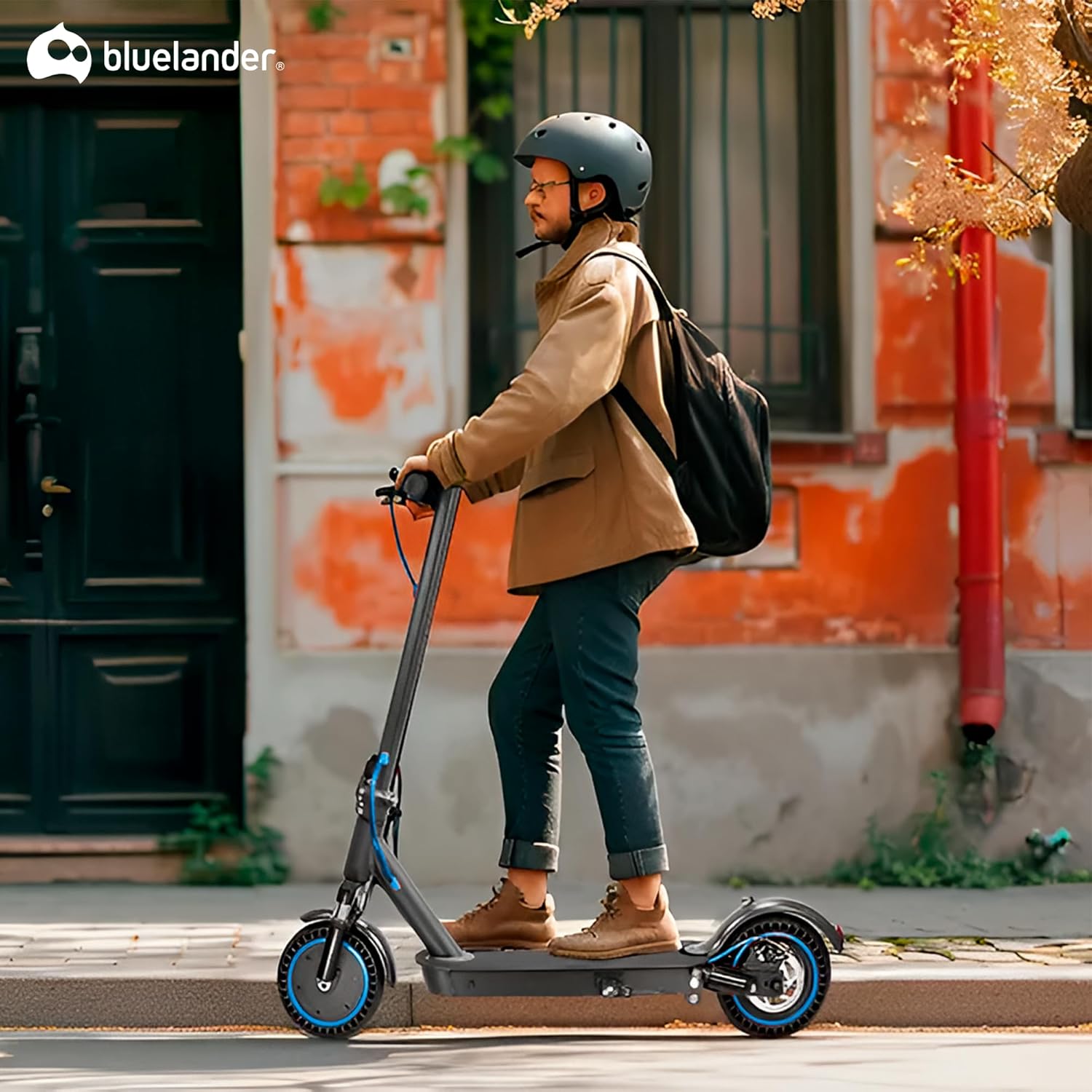 Scooter E9 PRO GRIS/AZUL