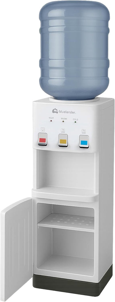 Bluelander Dispensador de Agua para Garrafón - Frío/Caliente con Gabinete