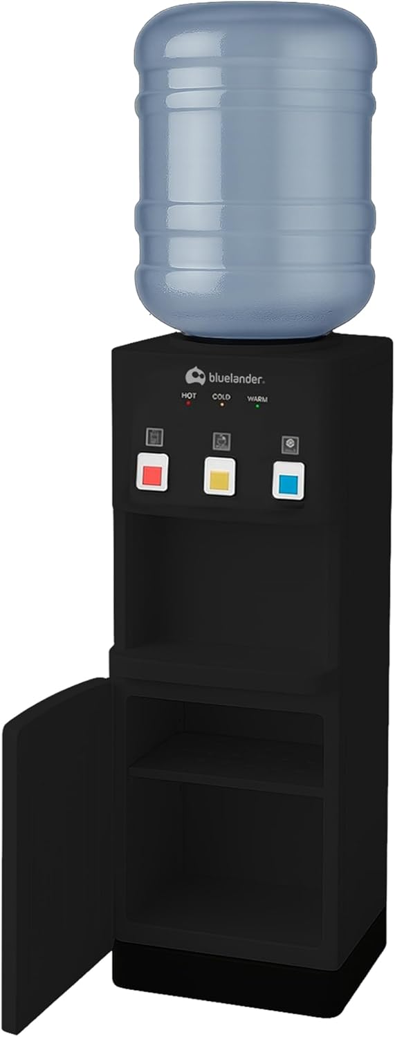 Bluelander Dispensador de Agua para Garrafón - Frío/Caliente con Gabinete