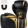 Guantes de Box Bluelander 8-16 Oz para Entrenamiento MMA y Kickboxing con Velcro y Protector Bucal
