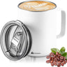 Bluelander "Termo Taza de Acero Inoxidable 350 ml con Tapa Hermética y Doble Pared"