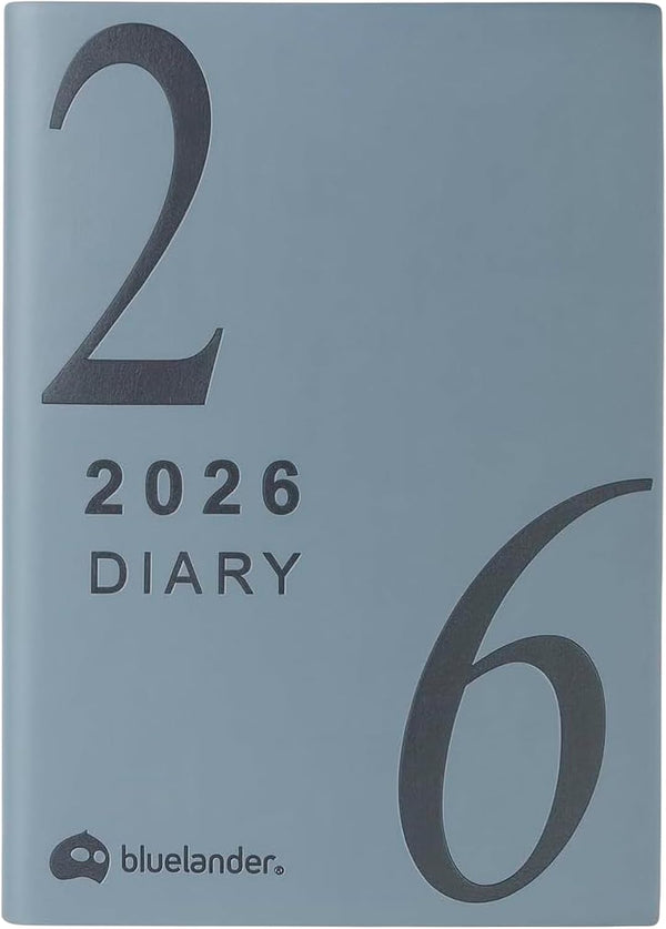Bluelander Agenda 2026 A5 con Planificación Completa y Papel Premium