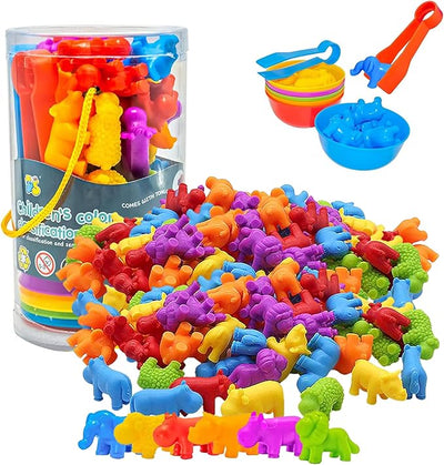 Bluelander Set de juguetes educativos, didácticos, desarrollo cognitivo