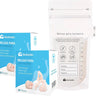 Bluelander Bolsas Leche Materna 50-100 Piezas - 240ml Desechables Esterilizadas