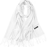 Bufanda Invierno Bluelander para Mujer - Pashmina Gruesa Cálida con Borlas