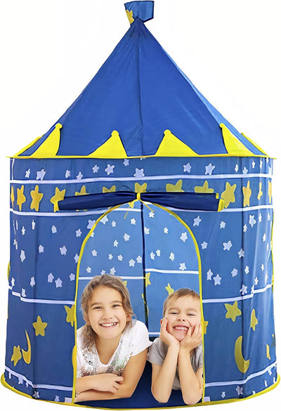 Bluelander Casa de Campaña Infantil - Castillo Princesas Portátil 3 Niños