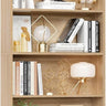 Bluelander Librero Organizador 180×60×24 cm con 6 Compartimientos Minimalista