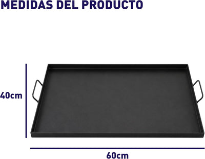 Comal Plancha Acero para Taquería Comercial