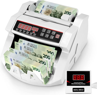 Bluelander Contadora de Billetes, Detector de Billetes Falsos