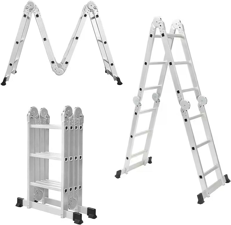 Escalera Bluelander Multiposiciones 3.3 m Plegable y Antideslizante