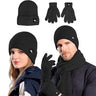 Set Invierno Bluelander 4 Piezas - Gorro, Bufanda y Guantes Térmicos
