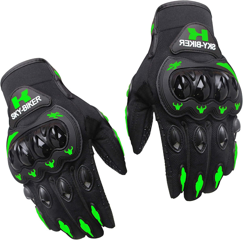 Bluelander Guantes para Motociclista con Protección y Pantalla Táctil