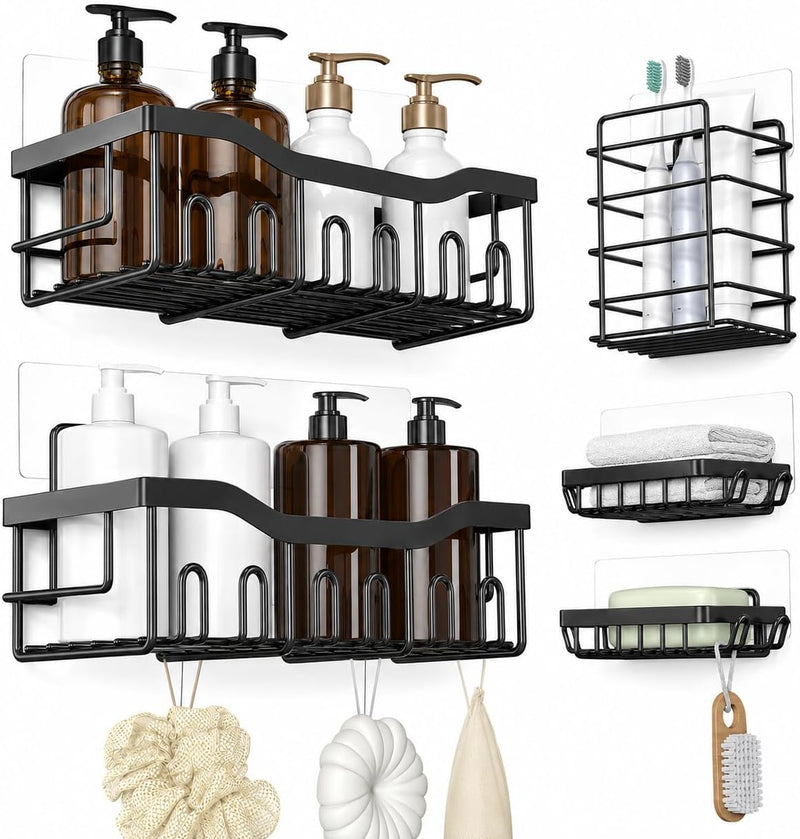 Organizador de Baño 5 Piezas para Regadera