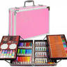 Bluelander Kit de Dibujo 145 Pzas, Acuarelas, Acrílicos y Más