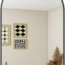 Bluelander Espejo Curvo 50×70 cm con Marco de Aluminio 2.8 cm