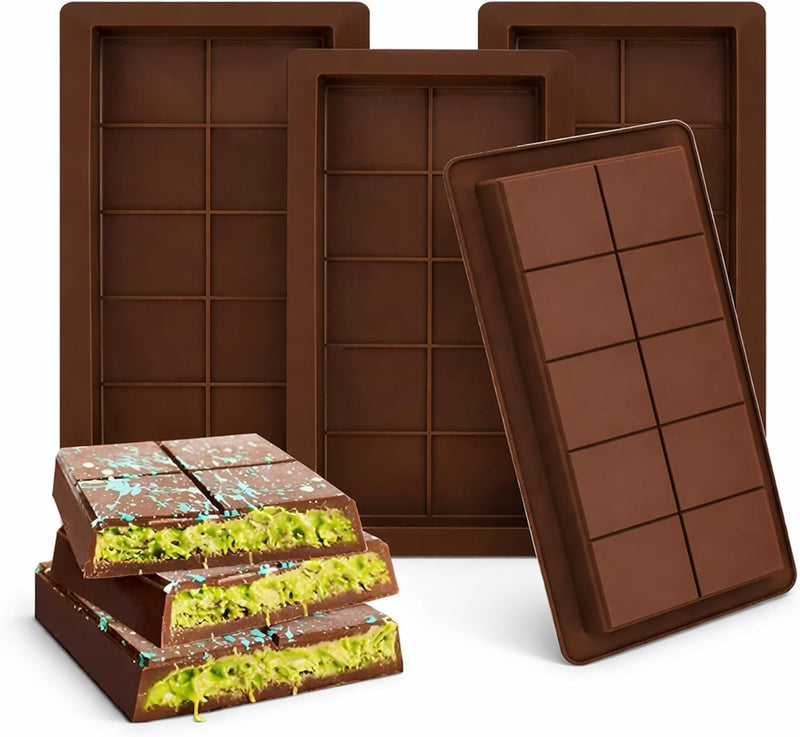 Moldes de Silicona para Chocolate Dubai Set de 4