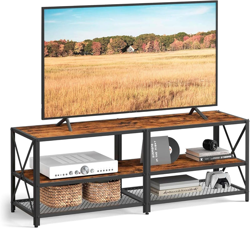 Bluelander Centro de Entretenimiento para TV de 60", con Estantes Abiertos