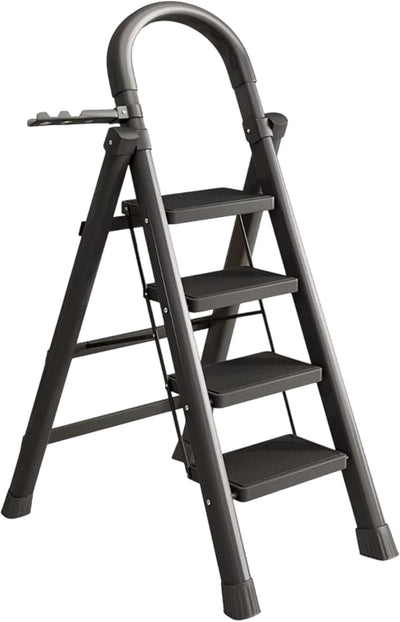Escalera Plegable Bluelander 4 Peldaños con Patas Antideslizantes