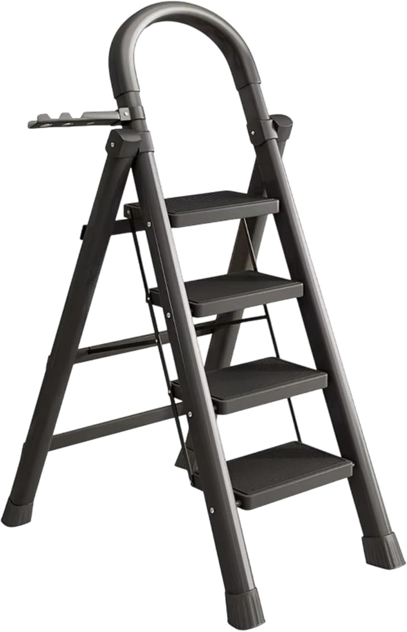 Escalera Plegable Bluelander 4 Peldaños con Patas Antideslizantes