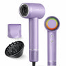 Bluelander Secadora Cabello 1500W - Iónica Difusor Boquilla 2 Velocidades 4 Calores