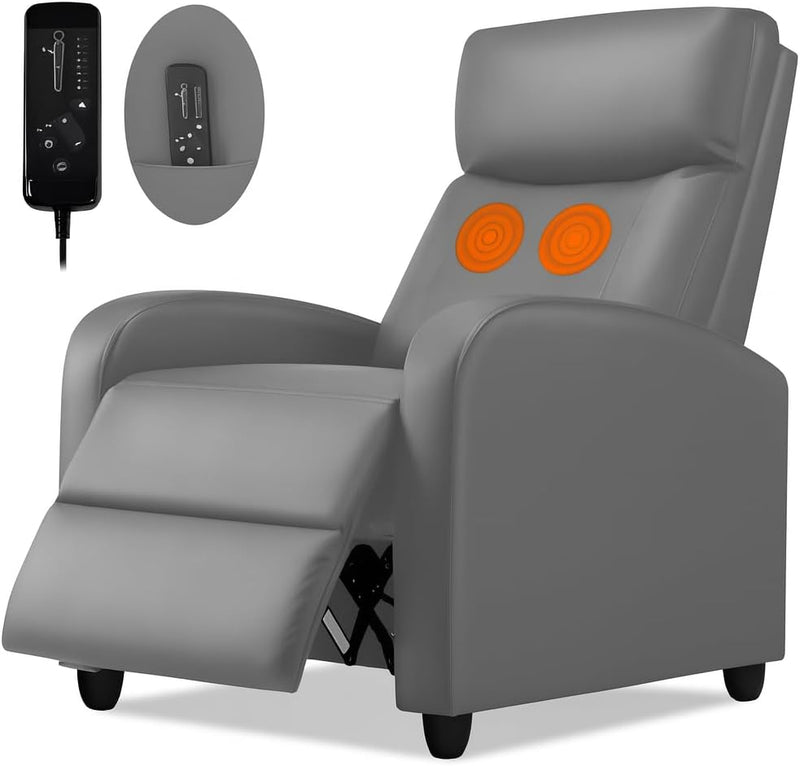 Bluelander Sillón Reclinable Masajeador  - Relajante para Hogar y Oficina