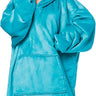 Bluelander Sudadera Cobija Unisex - Térmica con Capucha y Bolsillos Talla Única (Solo borrega en gorro)