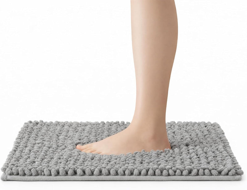 Bluelander Tapete Baño Chenille 40x60cm - Suave 3cm Alta Absorción