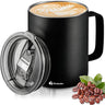 Bluelander "Termo Taza de Acero Inoxidable 350 ml con Tapa Hermética y Doble Pared"
