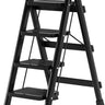 Bluelander Escalera Plegable 4 Peldaños Compacta y Estable