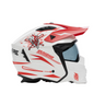 Casco Motocicleta Bluelander Integral Abatible - Certificación ECE Doble Visera (Wukong)